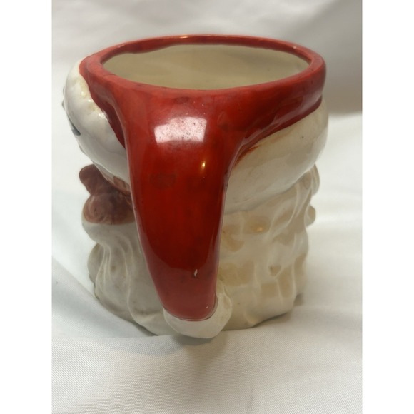 VTG Lefton Santa Claus Face Mug Christmas 3.5" Tall - Picture 5 of 9